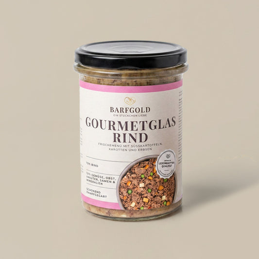 Gourmetglas Rind 400 g - 6 Gläser